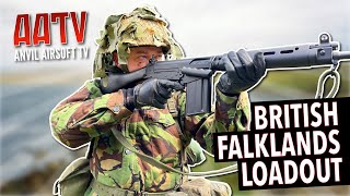 British Army Falklands War Loadout  Cold War 1980s British Loadout  AATV EP160 [upl. by Sauveur]