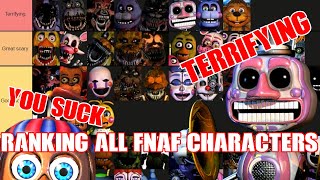 Ranking ALL 77 FNAF Characters  Tiermaker [upl. by Prader]