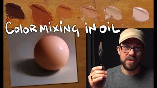 Color Mixing In Oil [upl. by Patrizia]