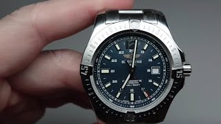 Breitling Colt Automatic Mens Watch Review Model A1738811C906173A [upl. by Barhos]