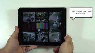 exacqVision iPad app for video surveillance [upl. by Neale]