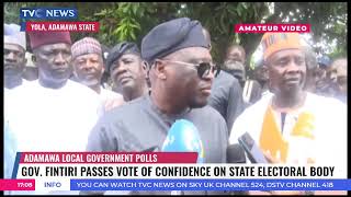 Adamawa Governor Umaru Fintiri Passes Vote Of Confidence On States LG Election [upl. by Eipper]