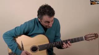 Nuage  solo guitar with my new GJ Polak guitar [upl. by Trebuh578]