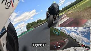 Triumph Daytona Croft Track Day 160824 Session 2 PIP [upl. by Rhoades]