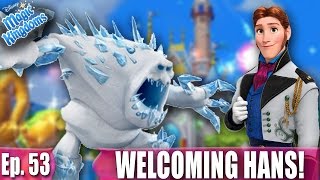 WAKING MARSHMALLOW AND WELCOMING HANS  Disney Magic Kingdoms Gameplay  Ep 53 [upl. by Connie11]