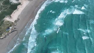 Maverick Journeys  Crantock Beach Newquay Cornwall  Beautiful 4K 600m View [upl. by Aehs]