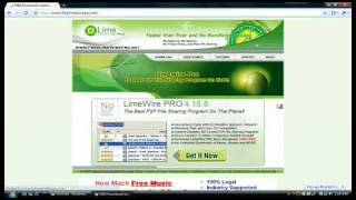 How to get limewire pro for free HD [upl. by Aztinaj]