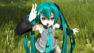 UNITY3D Hatsune Miku Burenai Ai De [upl. by Ava]