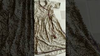 LATEST DESIGN OF ANGRAKHA STYLE KURTI CUTTING AND STITCHING shorts [upl. by Florence309]