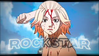 Tokyo Revengers  Mikey Badass EditAMV  Rockstar [upl. by Kraus]