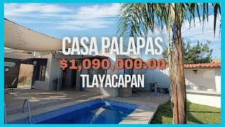 ‼️ SUPER DESCUENTO 🏡 CASA PALAPAS ✅ TLAYACAPAN MORELOS [upl. by Ajoop]