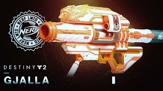 Bungie Store  NERF LMTD Destiny Gjallarhorn Blaster [upl. by Etnuahs]