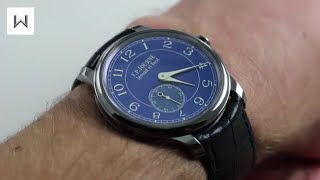 FP Journe Chronometre Bleu Luxury Watch Review [upl. by Ise]