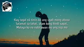 Nagsisi Na Ako  Skusta Clee Lyrics [upl. by Lyrret544]