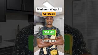 Minimum Wage in different states👀 minimumwage wages salary [upl. by Amilb]