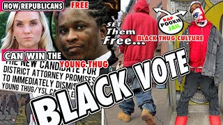 NEW SOFT ON CRIME REPUBLICAN STRATEGY Free Young Thug  WIN Black Culture [upl. by Eirojram]