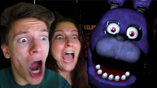 We Finally BEAT Five Nights at Freddys FULL GAME [upl. by Sucramrej894]