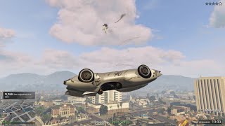 GTA 5 ONLINE Scramjet Vs B11 Strikeforce Battle  F4D [upl. by Sapienza]