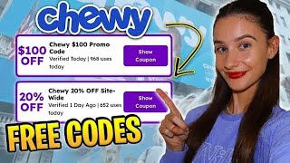 How I save with these Chewy Promo Codes EASY ✅ Verified Chewy Coupon Codes 2024 [upl. by Nitas]