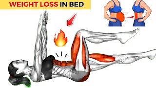 7 Day 7 Min 7 Bed Exercises To Tone Upper Body  7 Min Weight Loss Before Sleep Works Like Magic [upl. by Kori]