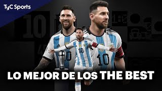 LO MEJOR DE LOS PREMIOS FIFA THE BEST 2023  RESUMEN 🔥 LIONEL MESSI EL HINCHA ARGENTINO Y MUCHO MÁS [upl. by Eissat]