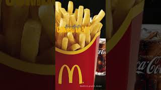 Fast Food Fun McDonald’s Motion Graphic 🍔🍟  Graphic Design [upl. by Ennaeirrac890]