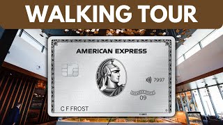 American Express Centurion Lounge WALKING TOUR  ATL Airport 2024 [upl. by Eiznik]