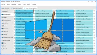 Debloat amp Tweak Windows 10 or Windows 11 with Windows 10\11 Debloater [upl. by Eilyr987]