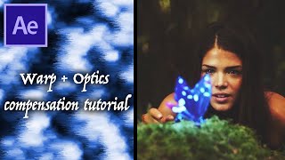 After Effects Warp  Optics Compensation Transition Tutorial [upl. by Luamaj429]