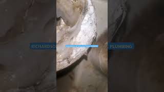 how to fix a slow flush toilet 🚽 NYC for customer services plumbing toiletflush cleaning diy [upl. by Pudendas743]