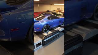 Toyota Supra Dyno Test supra restoration diecast 2jz [upl. by Ahsilad535]