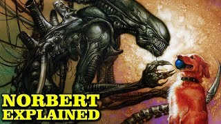 NORBERT THE SYNTHETIC XENOMORPH EXPLAINED  ALIENS HARVEST XENOZIP [upl. by Ahsenyl]