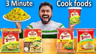 Will It Worth Testing All 3 Minutes Cooking Foods [upl. by Benildis]