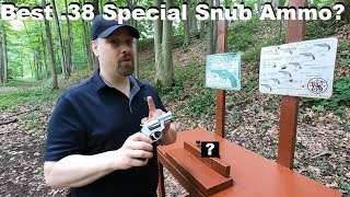 Ballistic Testing my MOST Recommended 38 Special SNUB Nose Load [upl. by Nayra798]