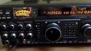 Yaesu FT1000D Vs Icom 7300 SSB on 20 meters 1° Videos  IW2NOY [upl. by Dray17]