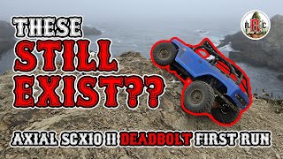 Axial SCX10 II Deadbolt  First Run and Impressions [upl. by Cirdor]