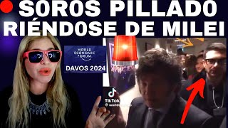 🔴ATENTOS A LA MIRADA DE ALEXANDER SOROS A JAVIER MILEI EN EL FORO DE DAVOS🔥🔥🔥 [upl. by Nadbus]