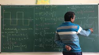 LEC6 FOURIER ANALYSIS OF SQUARE WAVES [upl. by Nomae]