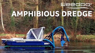 Weedoo Amphibious Dredge  Best Amphibious Dredger [upl. by Enelyaj838]