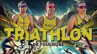 VICTOIRE SUR LE TRIATHLON DE TOULOUSE  feat TUC Triathlon [upl. by Enomsed]