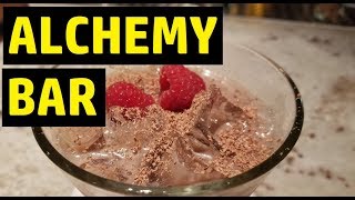 Carnival Cruise Alchemy Bar FULL MENU in DETAIL and Bartender in Action [upl. by Nagey]