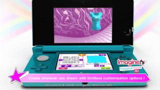 Imagina Ser Diseñadora De Moda 3D  Nintendo 3DS  Trailer [upl. by Arick631]