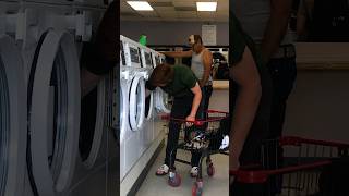 First Laundromat Experience carcamping travelvlog [upl. by Adnuhser634]