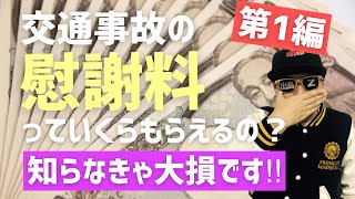 【知らなきゃ大損⁉︎】交通事故の慰謝料とは？ [upl. by Eigroeg587]