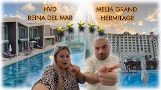 🇧🇬 Bulgaria  Review Resort MELIA GRAND HERMITAGE Nisipurile de Aur vs REINA DEL MAR Obzor [upl. by Susejedairam]