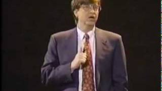 The Road Ahead  Bill Gates Comdex Keynote 1995 [upl. by Carena]