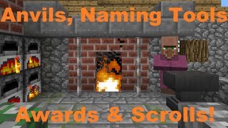 Minecraft  Mojang News Anvils Naming Tools amp Scrolls Fun [upl. by Ewart]