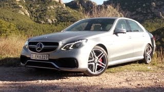 2014 MercedesBenz E63 AMG 4MATIC  Driven  CAR and DRIVER [upl. by Delanie]