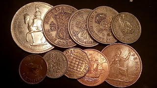 PRE 1971 BRITISH CURRENCY  ALL COINS Before Decimalisation [upl. by Nowad]