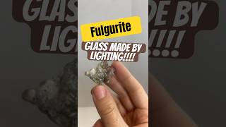 Fulgurite Glass made by LIGHTNING [upl. by Cristina]